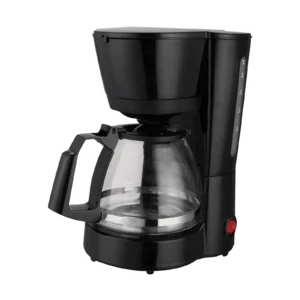 Croma 600 Watt 5 Cups Manual Black Coffee Maker with Rust Resistant (Black)