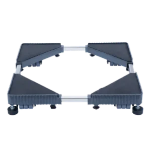 Croma 24 Wheel Trolley Stand for Washing Machine and Refrigerator ( Black)