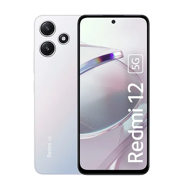 Redmi 12 5G (6GB RAM, 128GB, Moonstone Silver)