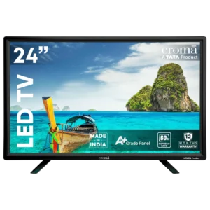 Croma 60 cm (24 inch) HD Ready LED TV with A Plus Grade Panel