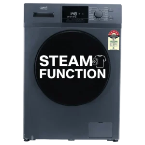 Croma 8 kg 5 Star Inverter Fully Automatic Front Load Washing Machine (CRLW080FLF316252, BLDC Invertor Motor, Polar Blue)