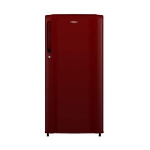 Haier 165L Single Door Refrigerator Red Mono 1 Star