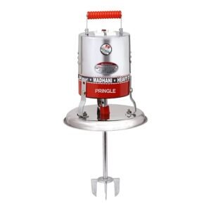 PRINGLE Electric Madhani 125Watt (Copper Winding, Double Ball-Bearing) For/Butter Milk/Lassi/Cream/Curd Valona Machine/Blender