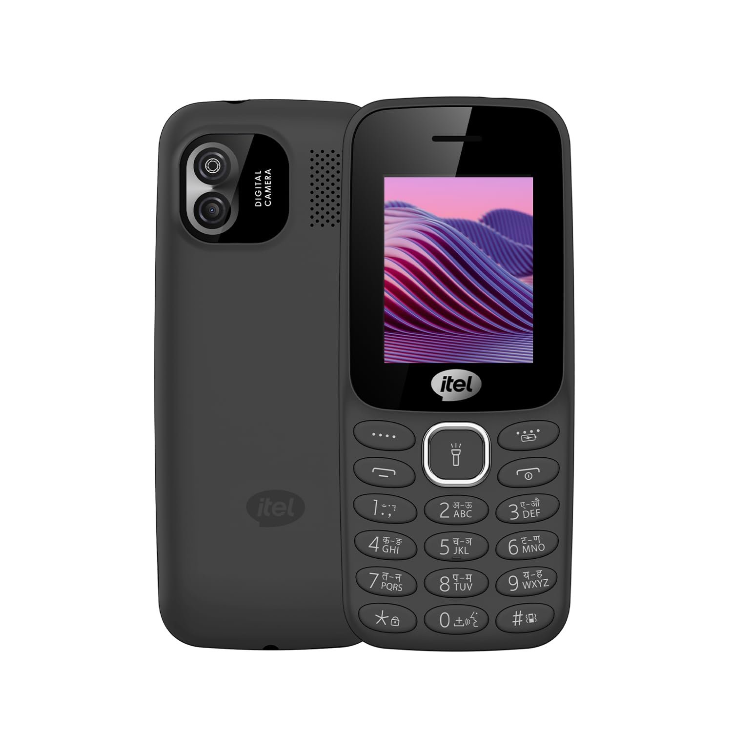 itel it2181 | 1200mAh Battery with Type-C Charging | 2.0" Bright Display | KingVoice