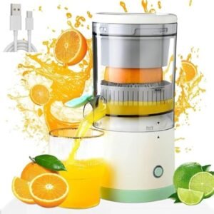 Rechargeable Automatic Citrus Press Juicer with USB Charging