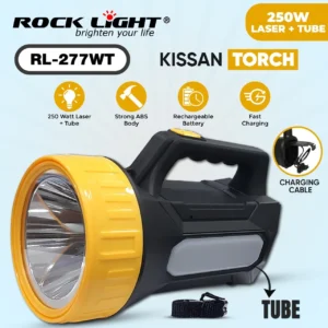 Rock Light RL-277WT Torch (Multicolor) Rechargeable