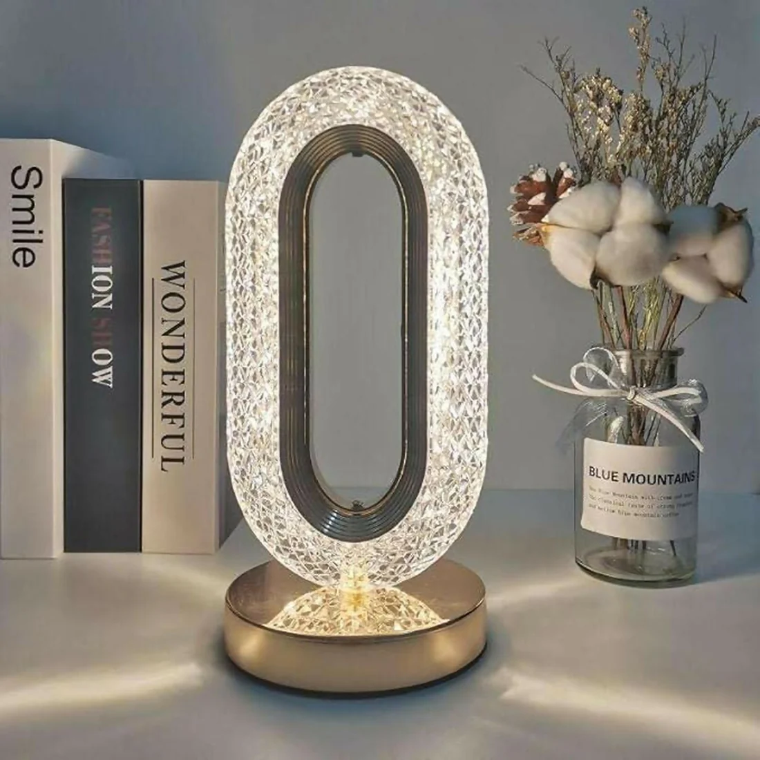 Luxury Crystal Touch Lamp